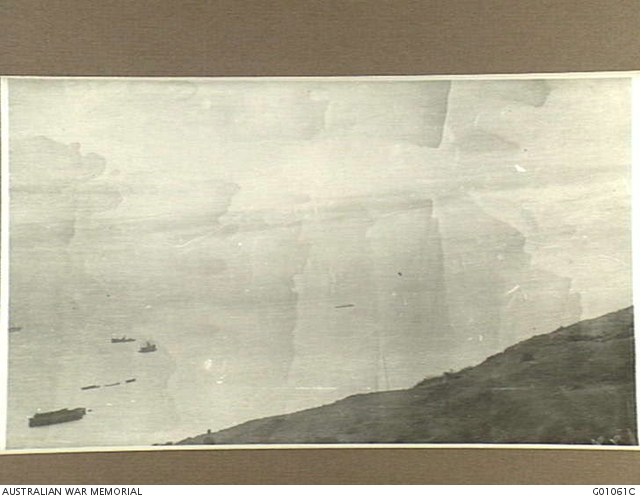 Destroyer Cleme and Colne shelling the Turks each night.