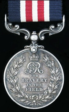 A picture of the Military Medal.