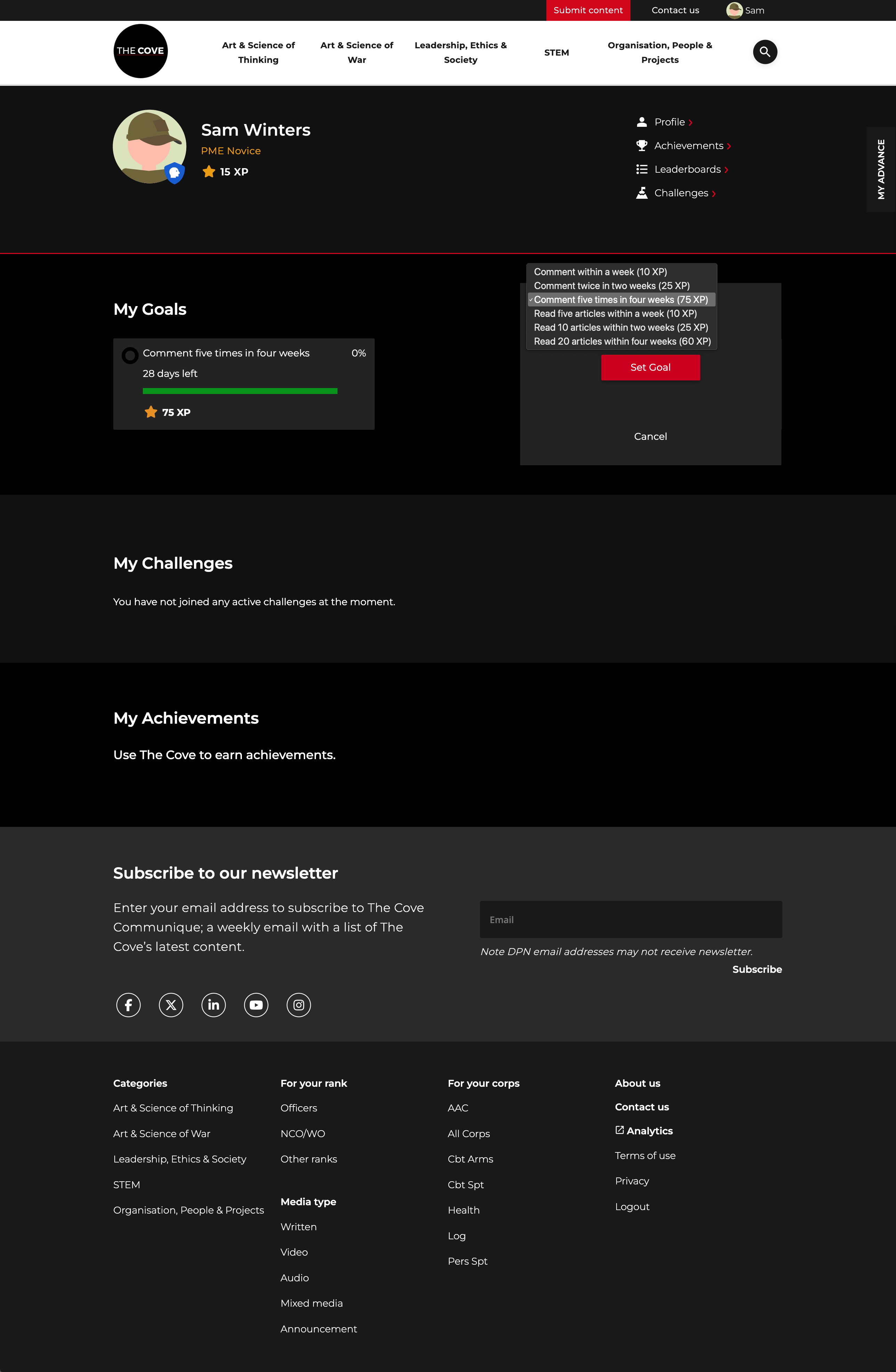 Cove 4.0 Profile