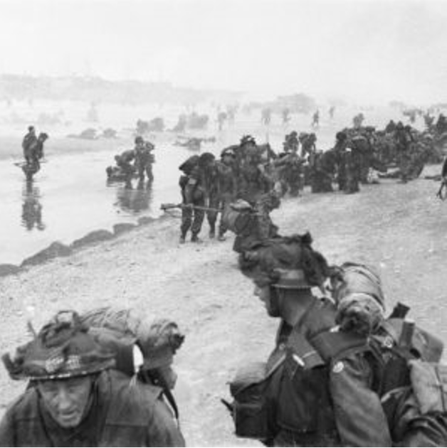 D-Day - British Force during the Invasion of Normandy on 6 June 1944