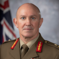 A portrait of Major General Chris Field in uniform.