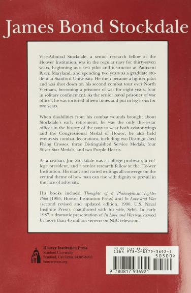 Courage under fire_Back cover