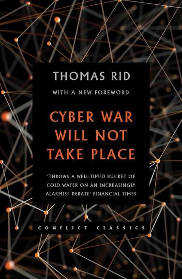 Cyber war will not take place_Front cover