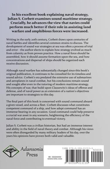Some Principles of Maritime Warfare_Back cover