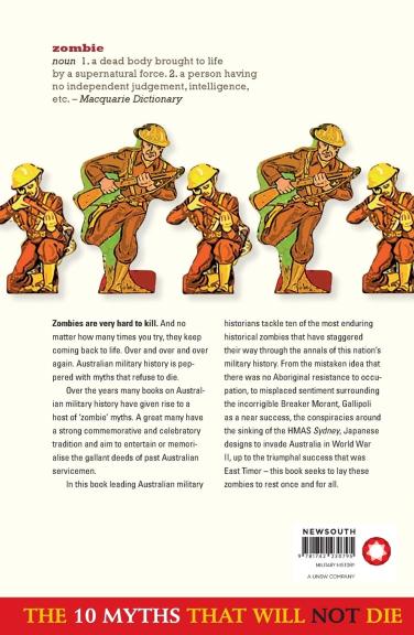 Zombie Myths of Australian Military History_Back cover
