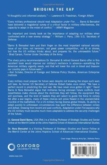 Adaption Under Fire_Back cover