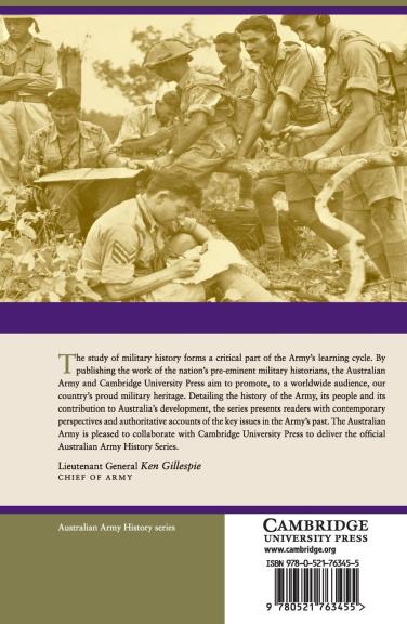 Australian Battalion Commanders in the Second World War_Back cover