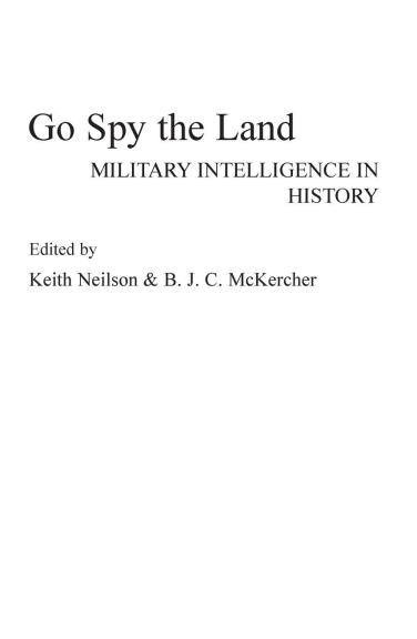 Go Spy the Land_Front cover