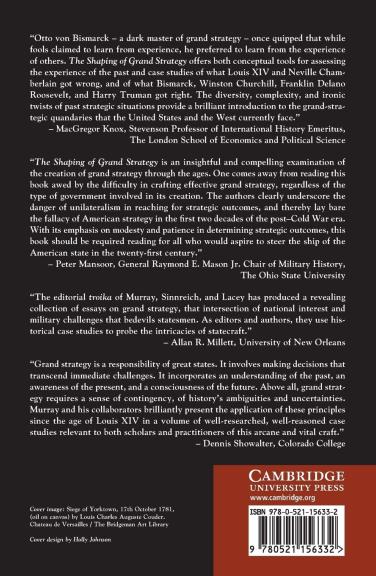 The Shaping of Grand Strategy_Front cover
