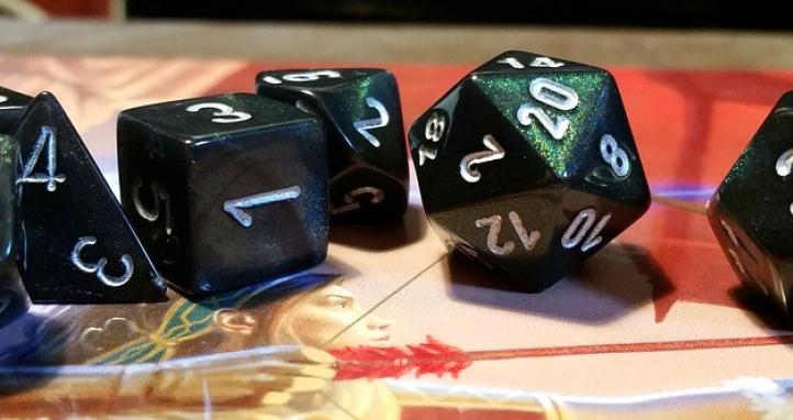 Dungeons and dragons dice.