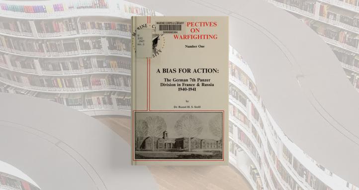 Book cover of 'A Bias for Action'.