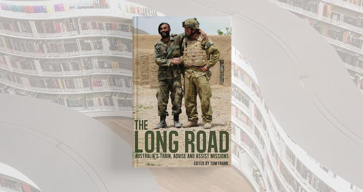 Book cover of 'The Long Road'.