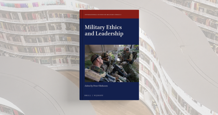 Book cover of 'Military Ethics and Leadership'.