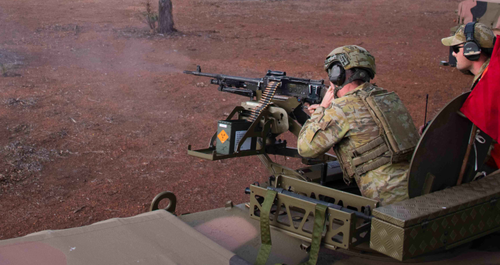 Soldiers conduct live-fire training serial.