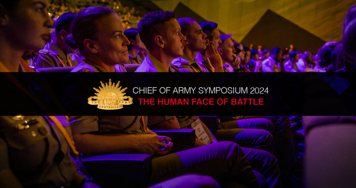 Chief of Army Symposium banner