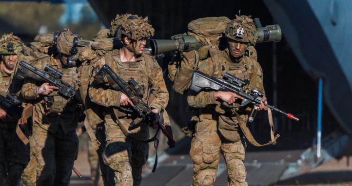 Australian Army soldiers from 8th/9th Battalion.