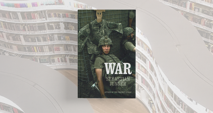 War, by Sebastian Junger book cover