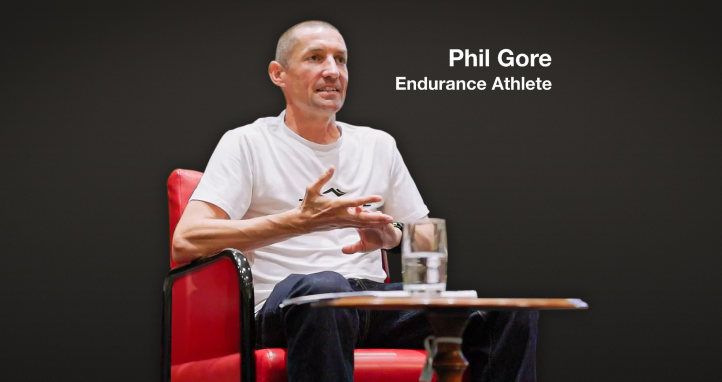 Ultra-endurance runner Phil Gore