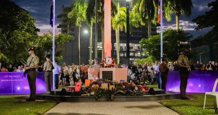 Army Soldiers commemorate ANZAC day