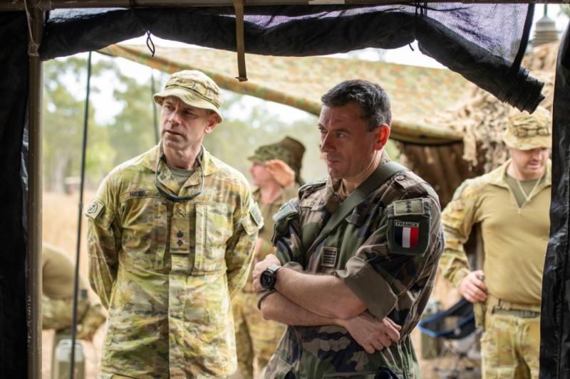 Military cooperation between France and Australia