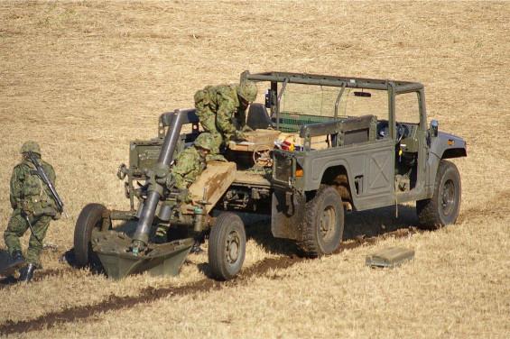 Japanese Type 69 120mm towed mortar