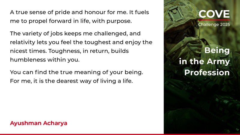 Cove Challenge 2025 - Ayushman Acharya
