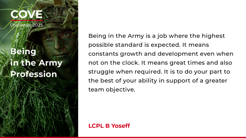 Cove Challenge 2025 - LCPL B Yoseff