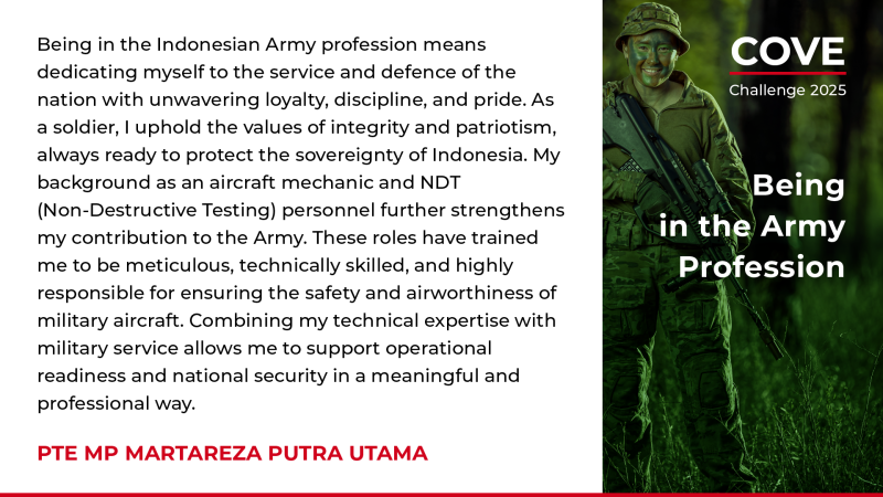 Cove Challenge 2025 - PTE MP Martareza Putra Utama