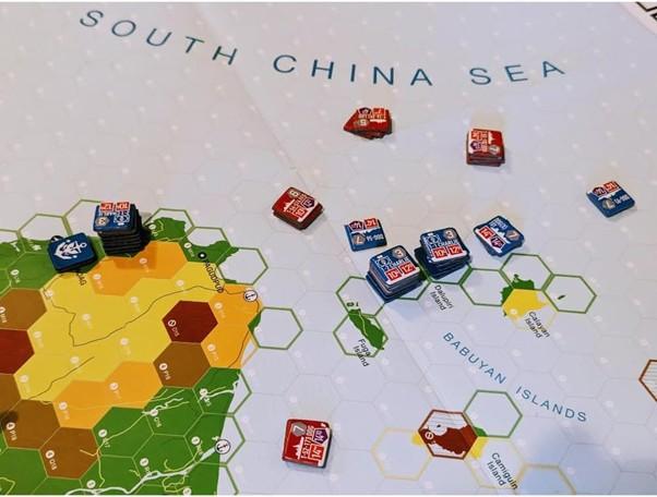 Photo of the game being played