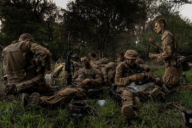 Staff Cadets from the Royal Military College – Duntroon conducting morning routine during Exercise SHAGGY RIDGE, which was conducted at the Majura Training Area near Canberra over 15-19 February 2025.