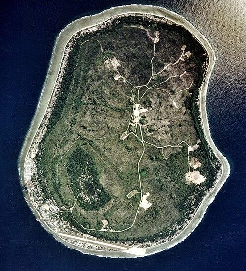 Satellite image of Nauru