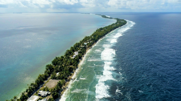 Tuvalu Low-lying atolls