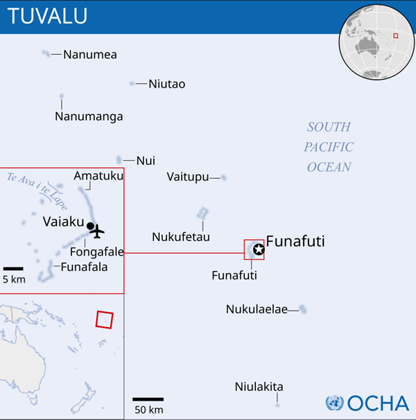 Tuvalu Location
