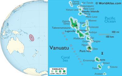 Vanuatu's geography