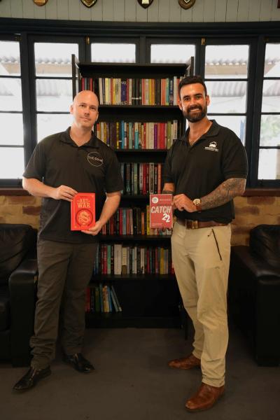 MAJ Stokes and Dylan Conway