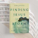 Book cover of 'Finding Jesus in the Storm'.