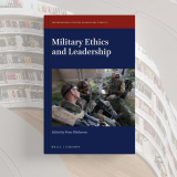 Book cover of 'Military Ethics and Leadership'.