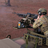 Soldiers conduct live-fire training serial.