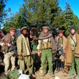 "Dalton Fury", author of the book "Kill Bin Laden", and his troops.