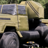 Inflatable S-300 missile system