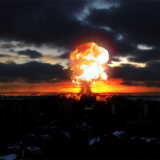 A nuclear blast