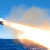 HMAS Sydney fires Royal Australian Navy’s first Naval Strike Missile during a SINKEX off the coast of Oahu, Hawaii as a part of Exercise Rim of the Pacific (RIMPAC) 2024.