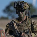 Soldiers from the French Army and Australian Army prepare to embark on a CH-47F Chinook from the 5th Aviation Regiment in Charters Towers as part of Exercise Talisman Sabre 2025.