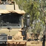 Australian Army 40M Rheinmetall MAN Military Vehicles from the Force Support Group.