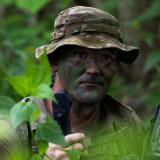 Australian soldiers play their part as an enemy party during Exercise Alon 2025.