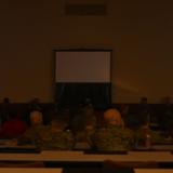 The Switchblade 600 loitering munition (picture on screens) was one of the systems used to engage AI identified targets during the Australian Army/United States Marine Corps demonstration held in Northern Virginia.