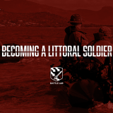 Soldiers operating small craft