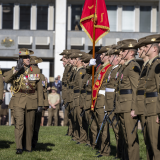 The 41st Chief of the Australian Army, Lieutenant General Simon Stuart, AO, DSC, at the Change of Command Ceremony for the Chief of Army.