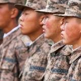 Mongolian Armed Forces engineers