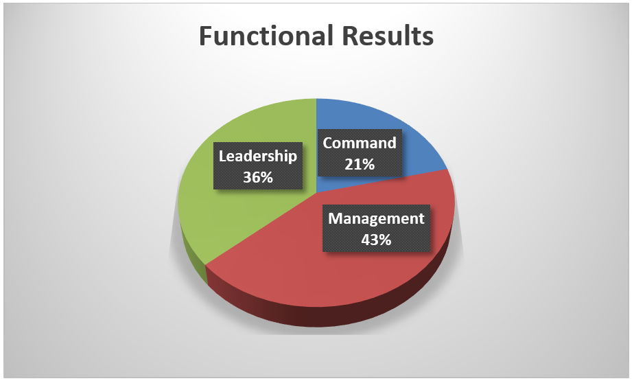 Table 4 – Functional Results